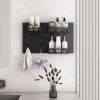 Metal Key Hooks with 3 Adjustable Baskets and 3 Hooks; Pegboards for wall Organizer