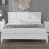 Modern  Solid Wood Queen Platform Bed