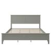 Modern  Solid Wood Queen Platform Bed