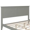 Modern  Solid Wood Queen Platform Bed