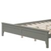 Modern  Solid Wood Queen Platform Bed