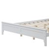 Modern  Solid Wood Queen Platform Bed