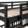 Twin Over Twin Bunk Bed with Slide and Ladder