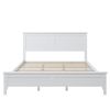 Modern  Solid Wood Queen Platform Bed