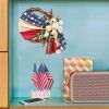 American National Day Wreath Independence Day Wreath Home Outdoor Decoration