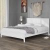 Modern  Solid Wood Queen Platform Bed